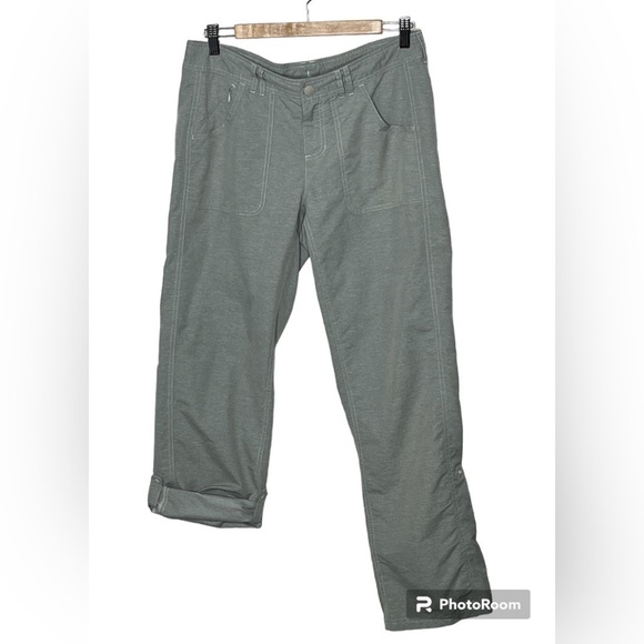 The North Face Roll Up Pants/Capris Sz 8 - Picture 1 of 11